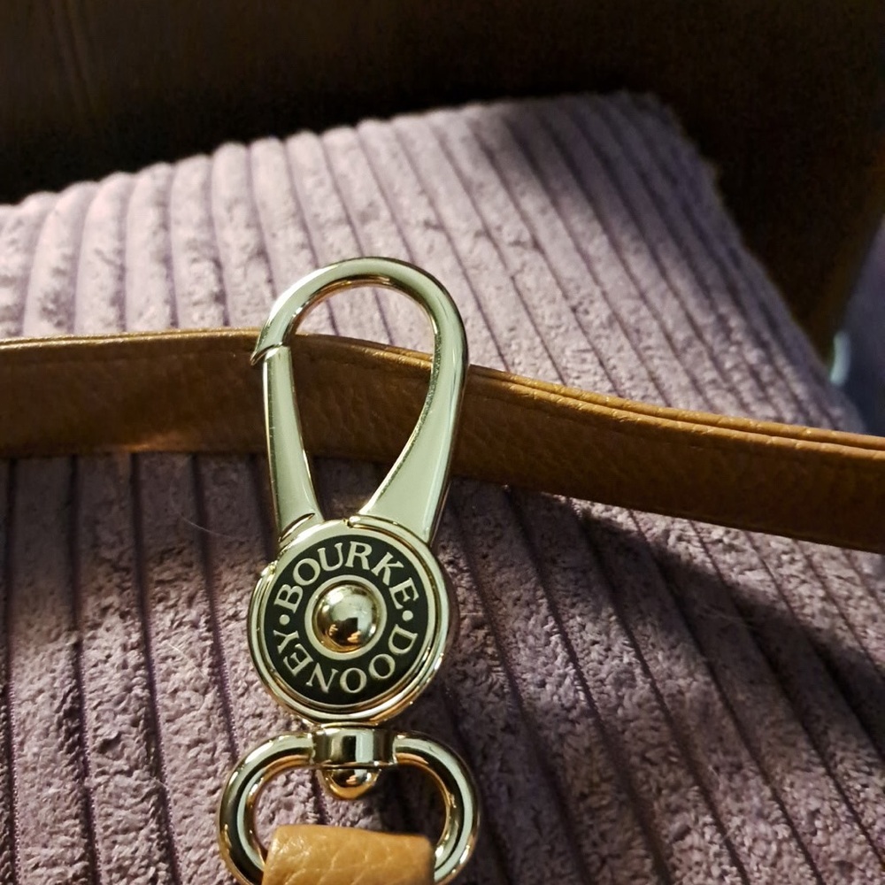 Dooney & Bourke Lucca Leather Logo Lock Hobo - Picture 5 of 15